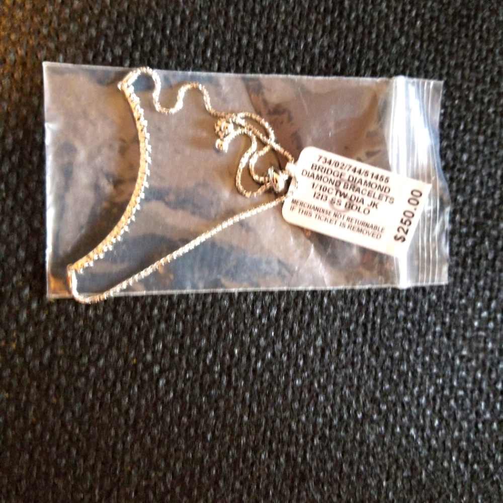 Macy's Bridge Diamond Bracelet